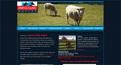 Desktop Screenshot of animalclinicmaffra.com.au